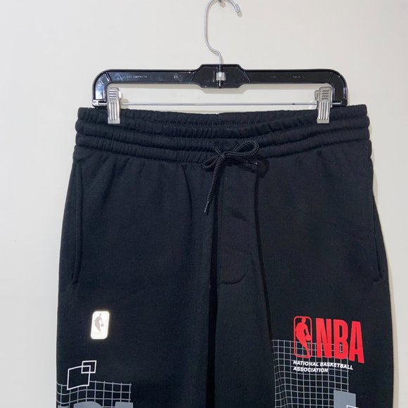 NBA Men's Black Sweatpants - Size M - Picture 2 of 12